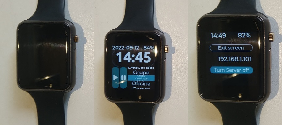 watch faces and states